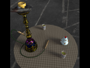 hookah cachimba nargile shisha 3D Model