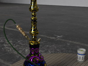 hookah cachimba nargile shisha 3D Model