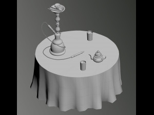 hookah cachimba nargile shisha 3D Model