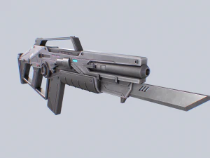Fucile fantascientifico Modello 3D