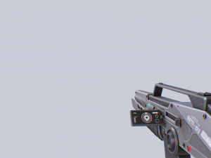 Scifi rifle Modèle 3D