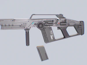 SFライフル 3Dモデル