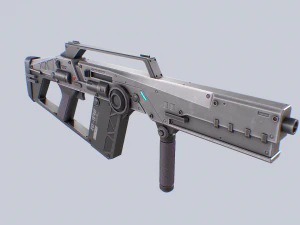 SFライフル 3Dモデル