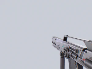 SFライフル 3Dモデル