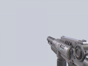 Scifi rifle Modello 3D