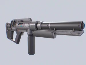 Fucile fantascientifico Modello 3D