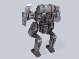 Defender Mech Model 3D