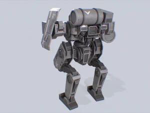 Defender Mech 3D Model