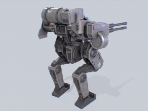 Defender Mech Model 3D