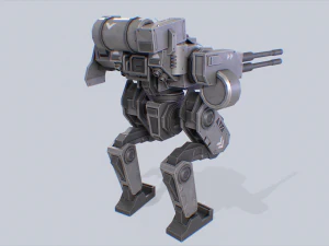 Defender Mech 3D Model