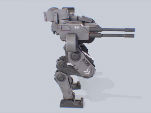Defender Mech Model 3D