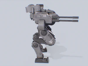 Defender Mech 3D Model