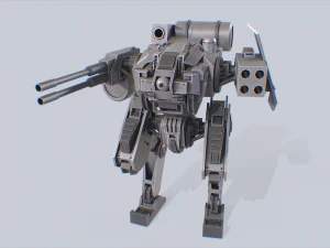 Defender Mech 3D Model
