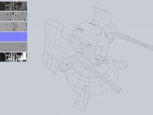 Prototype turret Modelo 3D