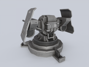 Prototype turret Modelo 3D