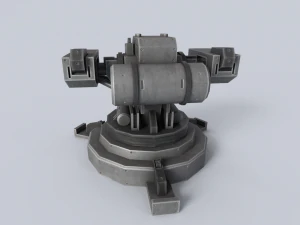 Prototype turret 3D Model