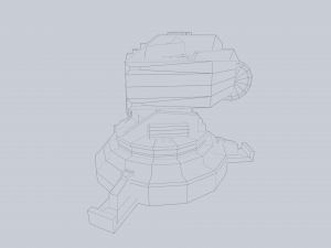 Prototype turret 3D Model