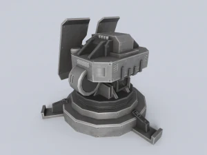 Torreta prototipo Modelo 3D