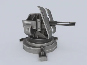 Torreta prototipo Modelo 3D