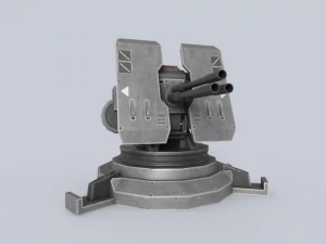 Torreta prototipo Modelo 3D