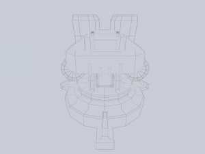 Prototype turret Modello 3D