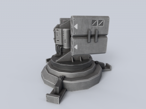 Prototype turret Modelo 3D