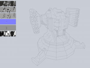 Prototype turret Modelo 3D