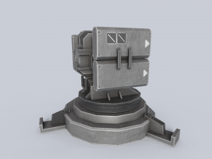 Prototype turret Modelo 3D