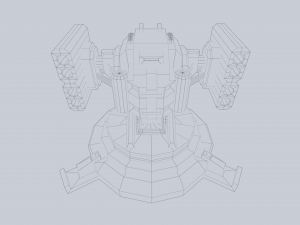 Prototype turret Modelo 3D