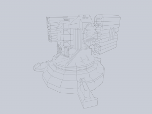 Prototype turret Modelo 3D