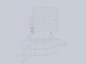 Prototype turret Modelo 3D