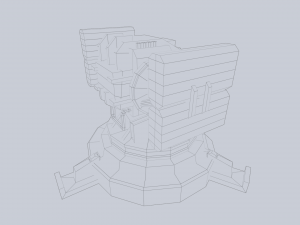 Prototype turret Modelo 3D