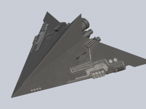 Alien ship 3D Модель