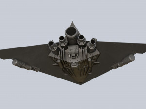 Alien ship Modelo 3D