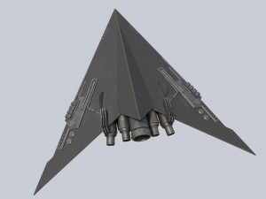 Alien ship Modelo 3D