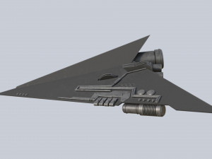 Alien ship Modelo 3D