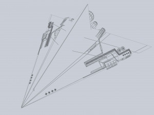 Alien ship Modelo 3D