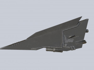 Alien ship 3D Модель