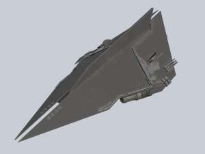 Alien ship 3D 모델