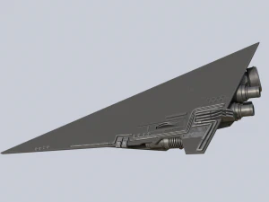 外星飞船集合 3D 模型