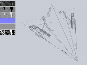 Alien ship collection 3D Model