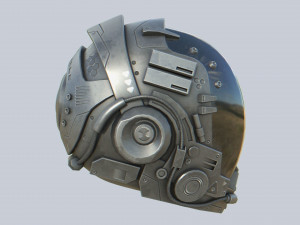 Scifihelmet Model 3D