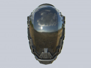 Scifihelmet Model 3D