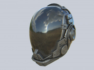 Scifihelmet Model 3D