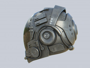 Scifihelmet Model 3D