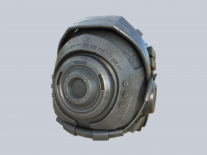 Scifihelmet Model 3D