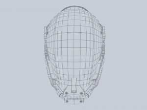 Scifihelmet Model 3D