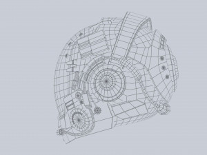 Scifihelmet Model 3D