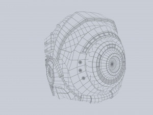 Scifihelmet Model 3D