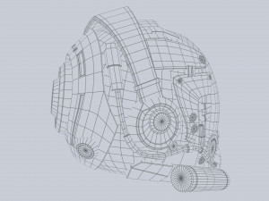 Scifi helmet 3D 모델